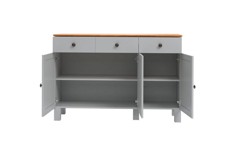 Alby Skjenk 125 cm - Grå - Oppbevaring - Oppbevaringsmøbler - Sideboard & skjenk