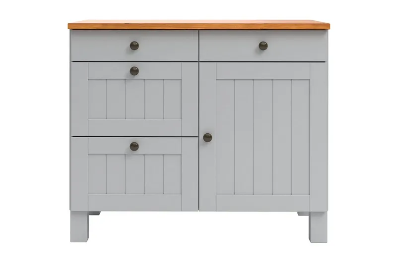Alby Skjenk 85 cm - Grå - Oppbevaring - Oppbevaringsmøbler - Sideboard & skjenk