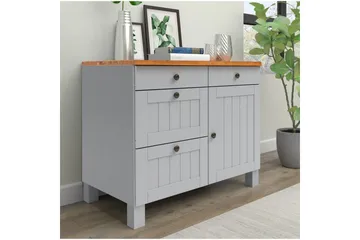 Alby Skjenk 85 cm - Grå - Oppbevaring - Oppbevaringsmøbler - Sideboard & skjenk