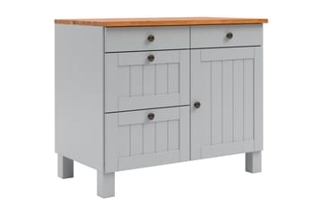 Alby Skjenk 85 cm - Grå - Oppbevaring - Oppbevaringsmøbler - Sideboard & skjenk