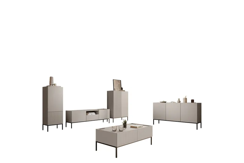 Amelus Møbelsett til Stue, Cashmere