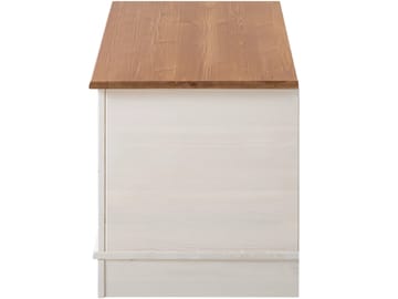 Anita Oppbevaringskiste 80 cm - Hvit/Honning - Oppbevaring - Oppbevaringsmøbler - Oppbevaringskiste & sengekiste