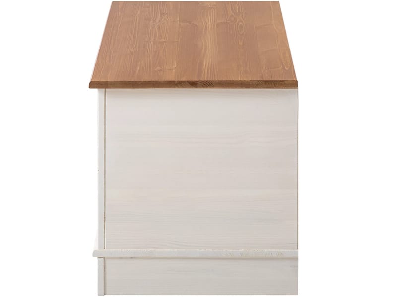 Anita Oppbevaringskiste 80 cm - Hvit/Honning - Oppbevaring - Oppbevaringsmøbler - Oppbevaringskiste & sengekiste