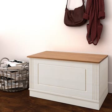 Anita Oppbevaringskiste 80 cm - Hvit/Honning - Oppbevaring - Oppbevaringsmøbler - Oppbevaringskiste & sengekiste