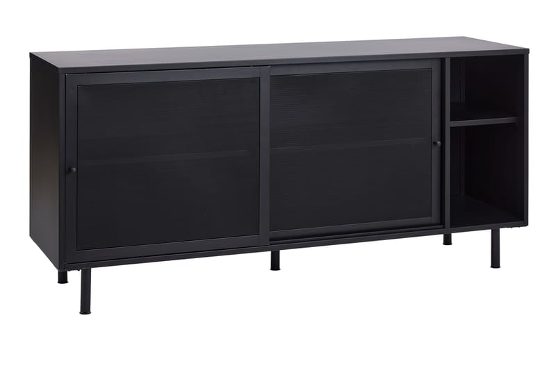 Annabel Kommode 160 cm - Svart - Oppbevaring - Oppbevaringsmøbler - Sideboard & skjenk
