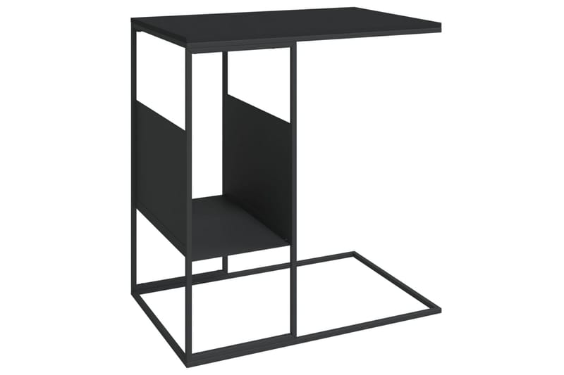 beBasic Sidebord svart 55x36x59,5 cm konstruert tre - Svart - Sideboard & skjenk