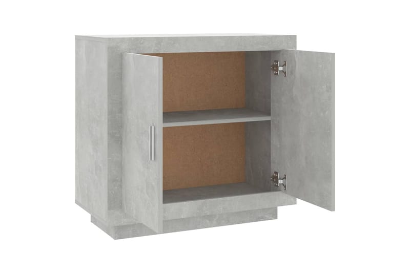 beBasic Skjenk betonggrå 80x40x75 cm konstruert tre - GrÃ¥ - Sideboard & skjenk