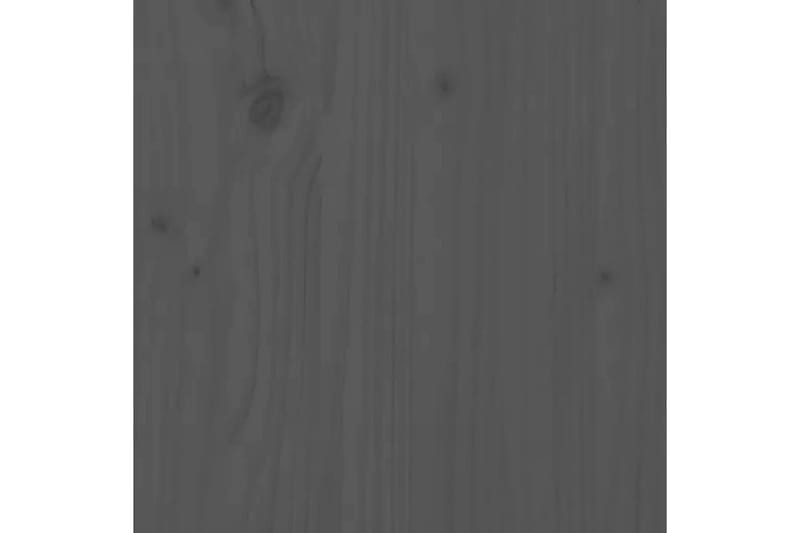beBasic Skjenk grå 100x35x74 cm heltre furu - GrÃ¥ - Sideboard & skjenk