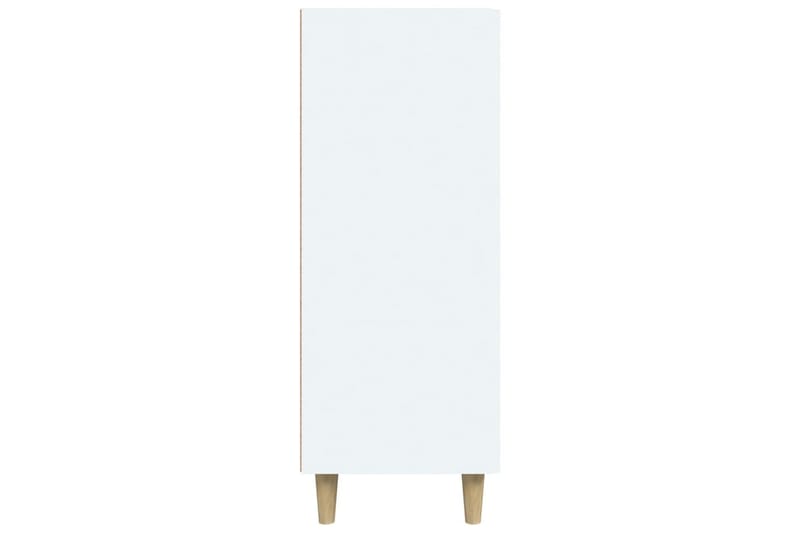 beBasic Skjenk hvit 69,5x34x90 cm konstruert tre - Hvit - Sideboard & skjenk
