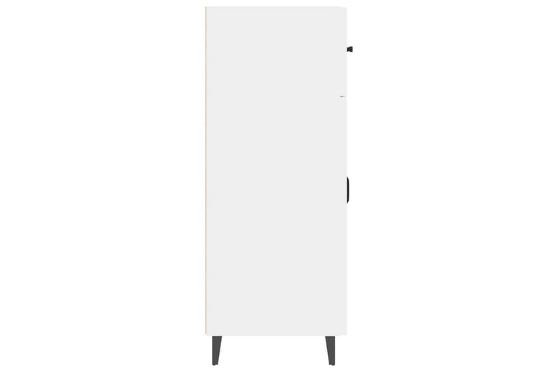 beBasic Skjenk hvit 69,5x34x90 cm konstruert tre - Hvit - Sideboard & skjenk