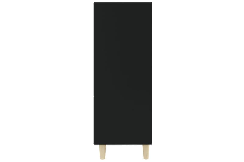 beBasic Skjenk svart 69,5x32,5x90 cm konstruert tre - Svart - Sideboard & skjenk