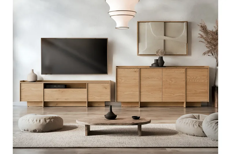 Bellia Møbelsett Til Stue, Brun