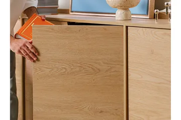 Bellia Skjenk 200x38 cm - Brun - Oppbevaring - Oppbevaringsmøbler - Sideboard & skjenk