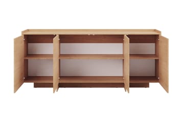 Bellia Skjenk 200x38 cm - Brun/Hvit - Oppbevaring - Oppbevaringsmøbler - Sideboard & skjenk
