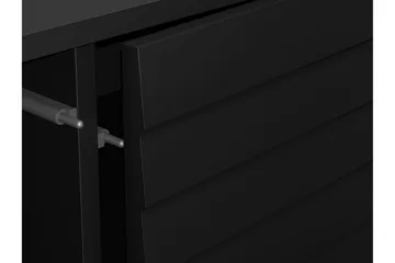 Belonger Kommode 120 cm - Svart/Valnøtt - Oppbevaring - Oppbevaringsmøbler - Kommode