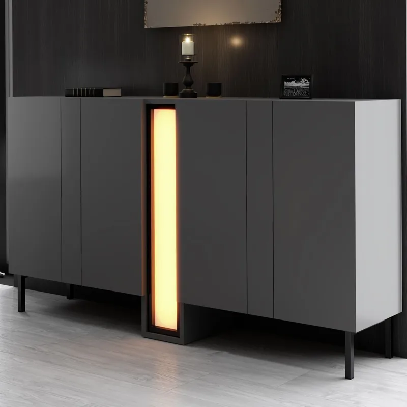 Berriaren Konsollbord 155 cm - Antrasitt - Oppbevaring - Oppbevaringsmøbler - Sideboard & skjenk