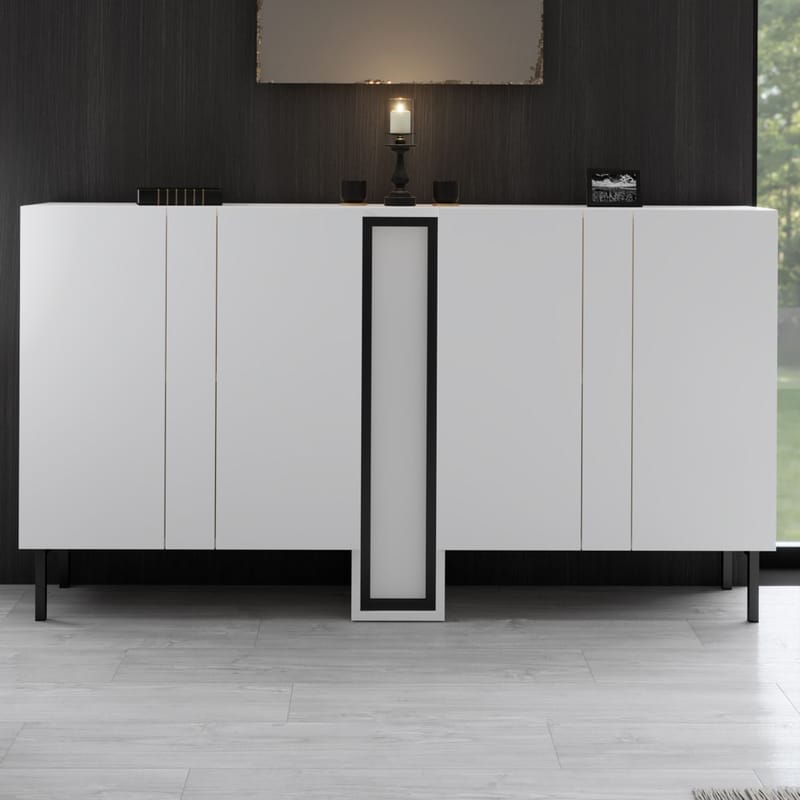 Berriaren Konsollbord 155 cm - Hvit - Oppbevaring - Oppbevaringsmøbler - Sideboard & skjenk