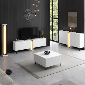 Berriaren Konsollbord 155 cm - Hvit - Oppbevaring - Oppbevaringsmøbler - Sideboard & skjenk