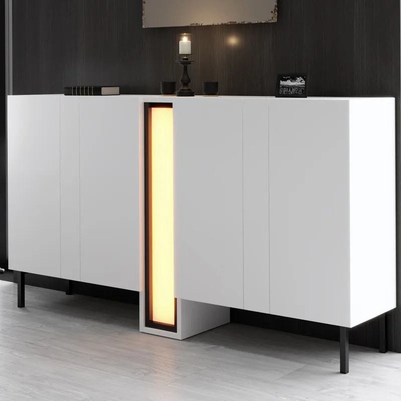 Berriaren Konsollbord 155 cm - Hvit - Oppbevaring - Oppbevaringsmøbler - Sideboard & skjenk