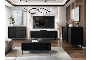 Bjurholm Møbelsett for Stue - Svart - Oppbevaring - Oppbevaringsmøbler - Møbelsett til stue