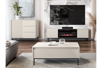 Bjurholm Møbelsett Til Stue - Beige - Oppbevaring - Oppbevaringsmøbler - Møbelsett til stue