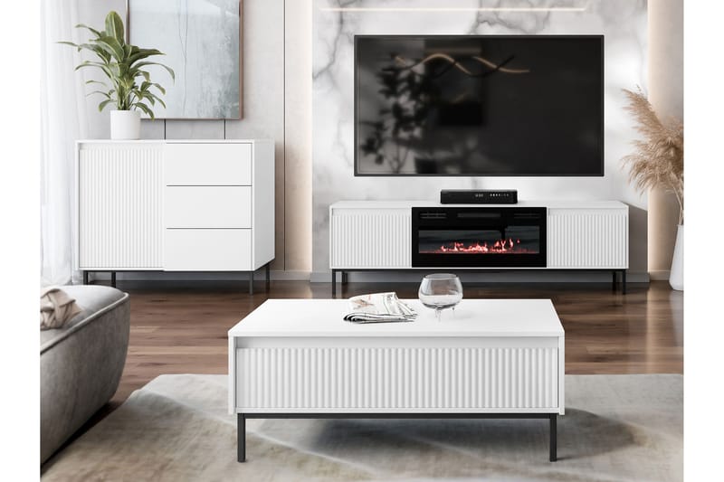 Bjurholm Møbelsett Til Stue - Svart - Oppbevaring - Oppbevaringsmøbler - Møbelsett til stue