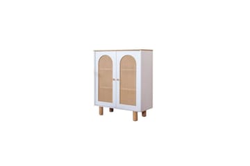 Bohemian skjenk 90x41 cm - Natur/Hvit - Oppbevaring - Oppbevaringsmøbler - Sideboard & skjenk