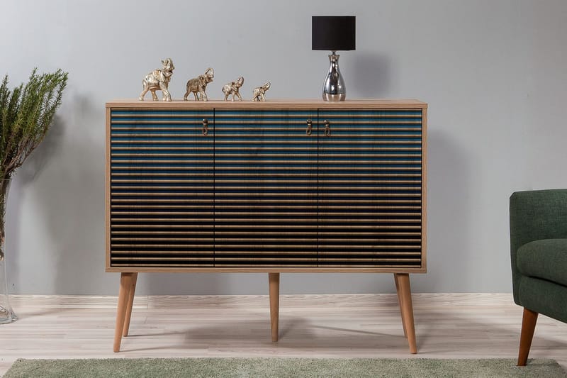Brokind Skjenk 120 cm - Brun - Oppbevaring - Oppbevaringsmøbler - Sideboard & skjenk