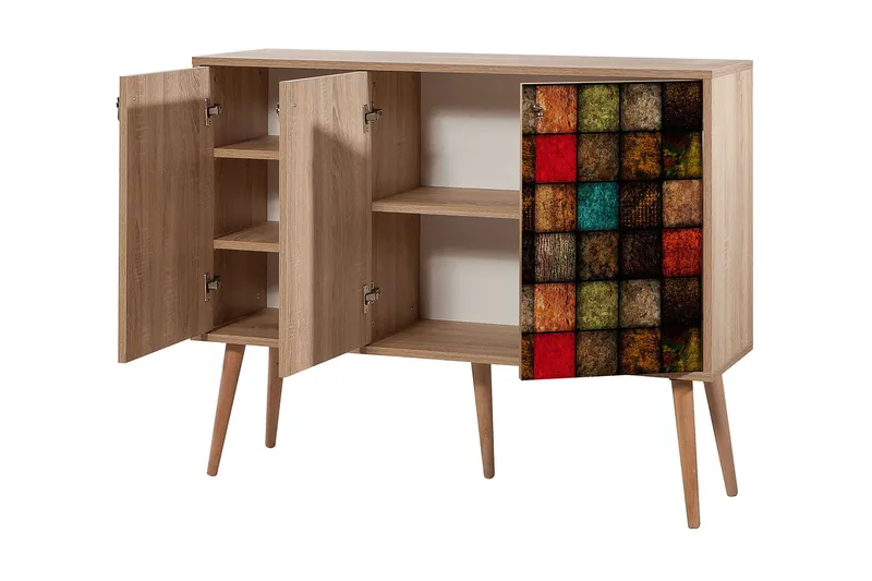 Brokind Skjenk 120 cm - Brun - Oppbevaring - Oppbevaringsmøbler - Sideboard & skjenk