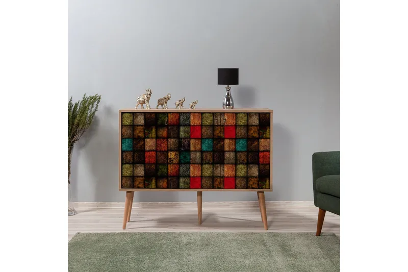 Brokind Skjenk 120 cm - Brun - Oppbevaring - Oppbevaringsmøbler - Sideboard & skjenk