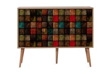 Brokind Skjenk 120 cm - Brun - Oppbevaring - Oppbevaringsmøbler - Sideboard & skjenk