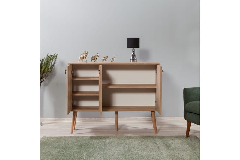 Brokind Skjenk 120 cm - Brun - Oppbevaring - Oppbevaringsmøbler - Sideboard & skjenk