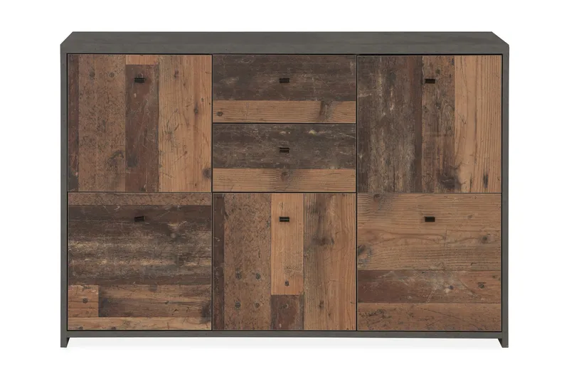 Broxton Sidebord 114 cm - Grå/Brun - Oppbevaring - Oppbevaringsmøbler - Sideboard & skjenk