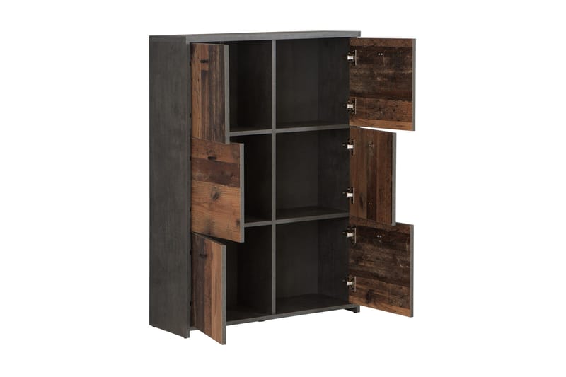 Broxton Sidebord 77 cm - Grå/Brun - Oppbevaring - Oppbevaringsmøbler - Sideboard & skjenk