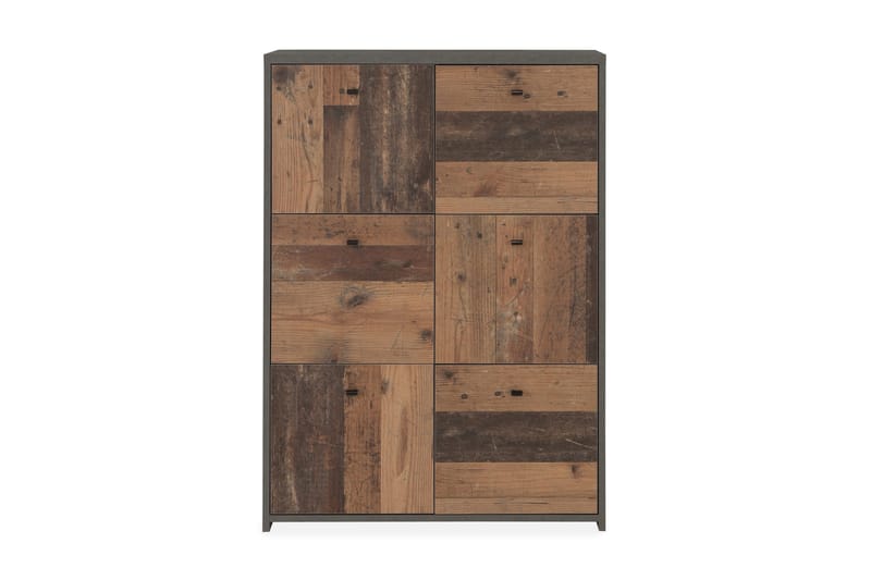Broxton Sidebord 77 cm - Grå/Brun - Oppbevaring - Oppbevaringsmøbler - Sideboard & skjenk