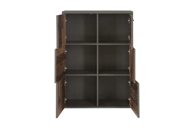 Broxton Sidebord 77 cm - Grå/Brun - Oppbevaring - Oppbevaringsmøbler - Sideboard & skjenk
