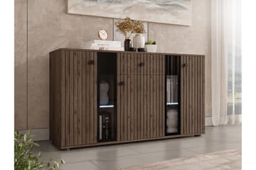 Bunta Skjenk 141x41 cm - Brun - Oppbevaring - Oppbevaringsmøbler - Sideboard & skjenk