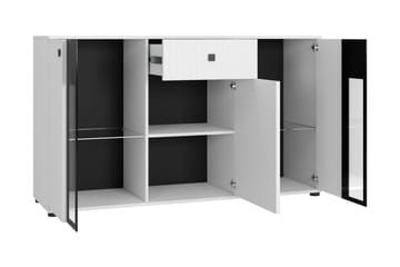 Bunta Skjenk 141x41 cm - Brun/Hvit - Oppbevaring - Oppbevaringsmøbler - Sideboard & skjenk