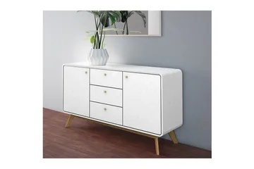 Cassie Skjenk i Tre - Hvit - Oppbevaring - Oppbevaringsmøbler - Sideboard & skjenk