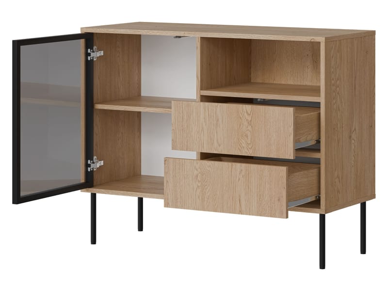 Claven skjenk 100 cm - beige - Oppbevaring - Oppbevaringsmøbler - Sideboard & skjenk