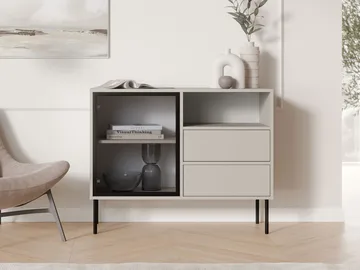 Claven skjenk 100 cm - beige - Oppbevaring - Oppbevaringsmøbler - Sideboard & skjenk