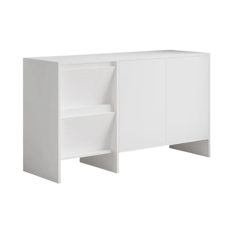 Crala Konsoll 130x81,8x44 cm, Hvit
