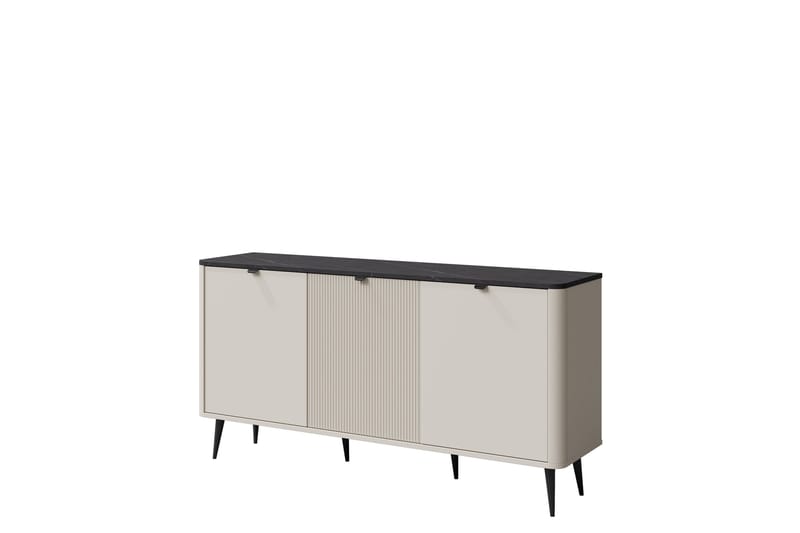 Cucina Skjenk 160x40 cm - Beige/Grå - Oppbevaring - Oppbevaringsmøbler - Sideboard & skjenk
