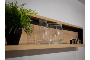 Dorana Møbelsett For Stue - Brun/Sort - Oppbevaring - Oppbevaringsmøbler - Møbelsett til stue