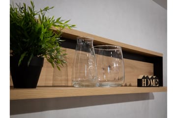 Dorana Møbelsett For Stue - Brun/Sort - Oppbevaring - Oppbevaringsmøbler - Møbelsett til stue
