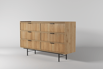 Dravo Kommode 150 cm - Naturlig hickory - Oppbevaring - Oppbevaringsmøbler - Kommode