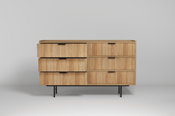 Dravo Kommode 150 cm - Naturlig hickory - Oppbevaring - Oppbevaringsmøbler - Kommode