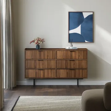 Dravo Kommode 150 cm - Warmia valnøtt - Oppbevaring - Oppbevaringsmøbler - Kommode