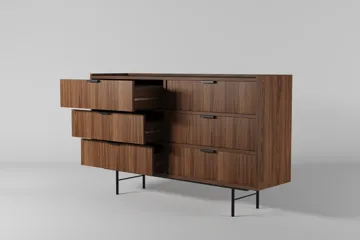 Dravo Kommode 150 cm - Warmia valnøtt - Oppbevaring - Oppbevaringsmøbler - Kommode