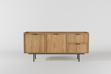 Dravo Skjenk 68x150 cm - Naturlig hickory - Oppbevaring - Oppbevaringsmøbler - Sideboard & skjenk